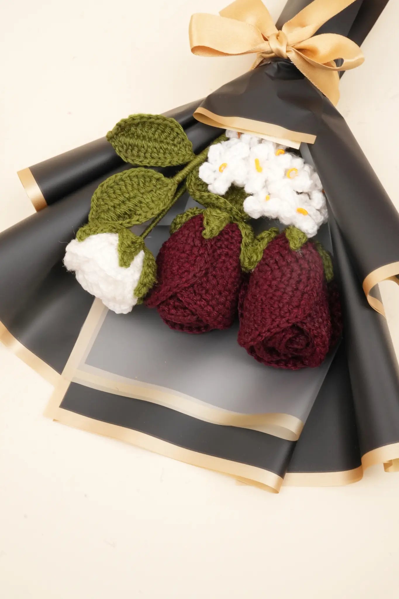 XL Maroon Rose Bouquet