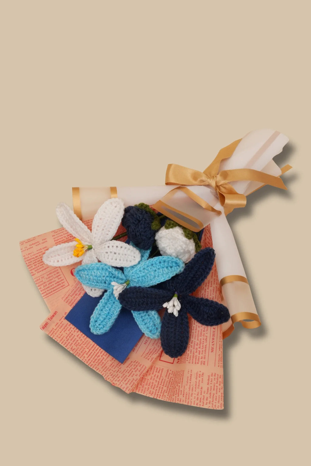 Blue Lily Bouquet