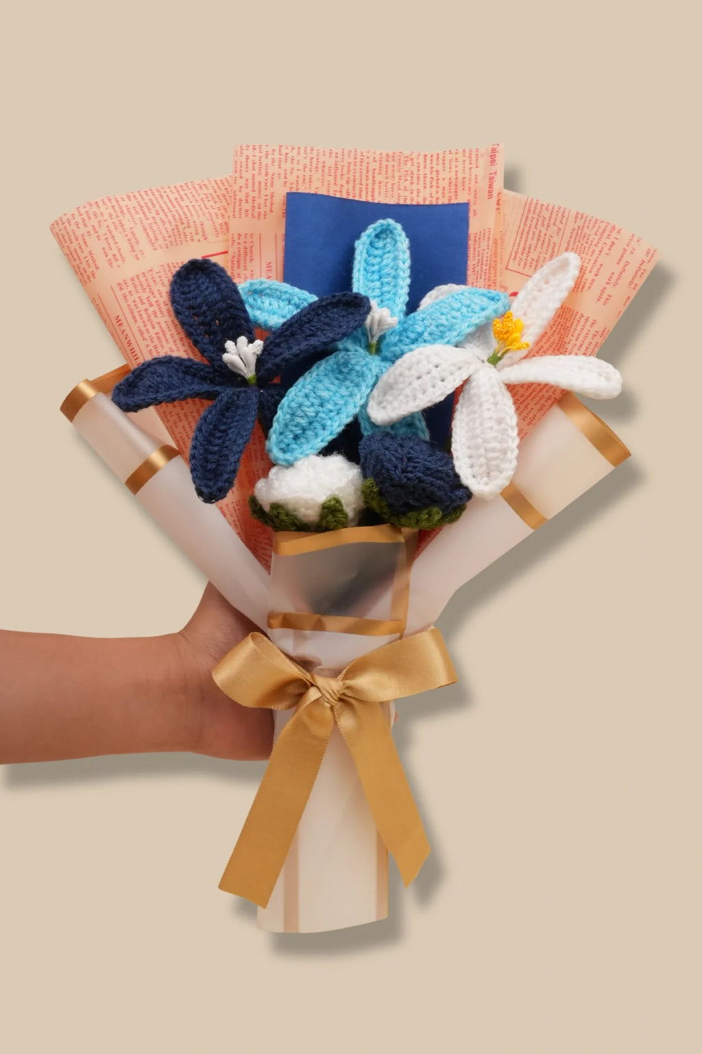 Blue Lily Bouquet